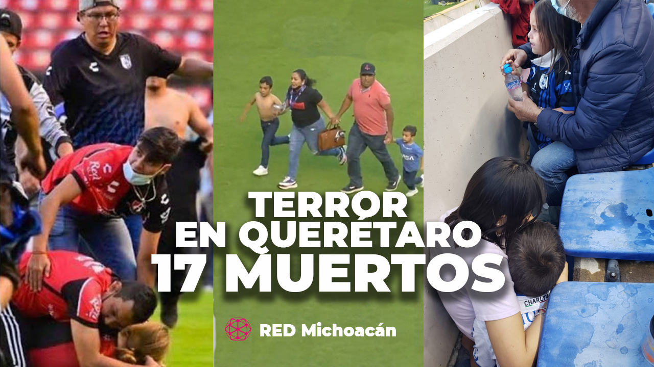 muertos tras batalla campal entre seguidores de Atlas y Querétaro en el estadio Corregidora