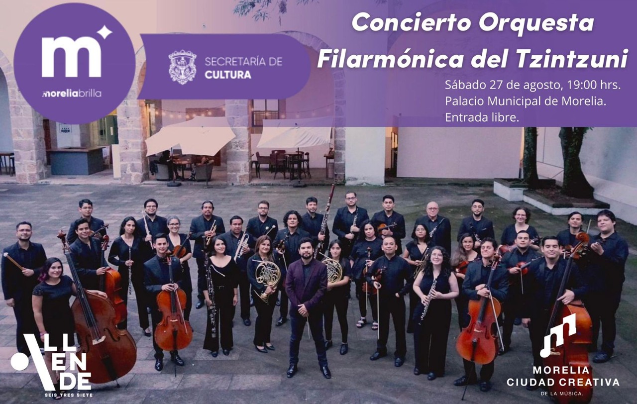 Fin de semana de concierto en Palacio Municipal de Morelia